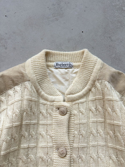 Vintage 90s Burberry Cardigan
