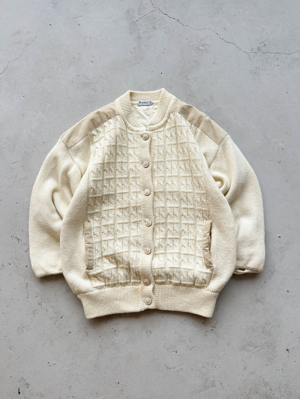 Cardigan Burberry vintage 90s