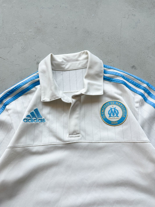 Vintage Adidas Olympique de Marseille polo shirt