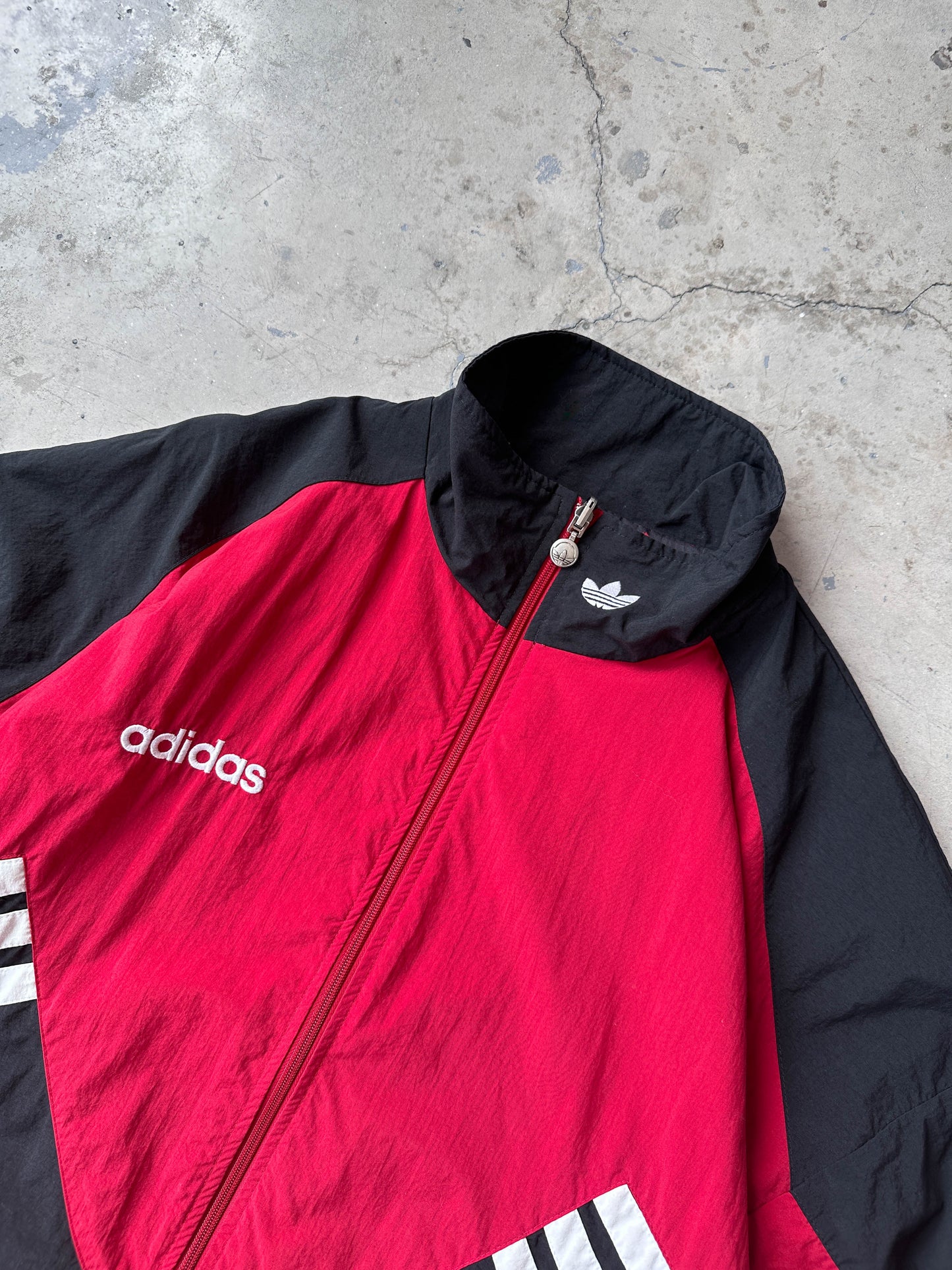 Adidas vintage 90s reversible jacket