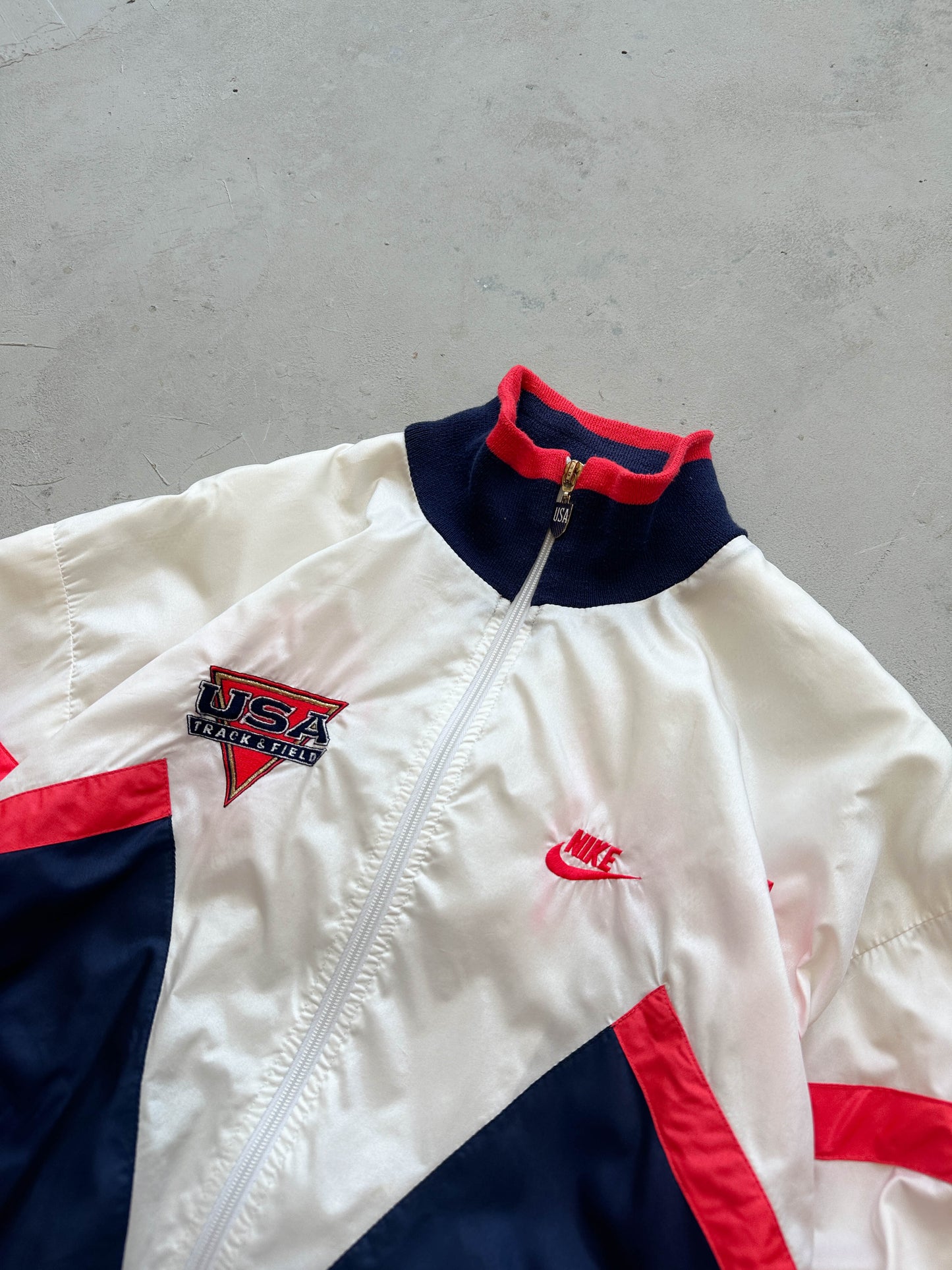 Nike USA Track &amp; Field Jacket 1992