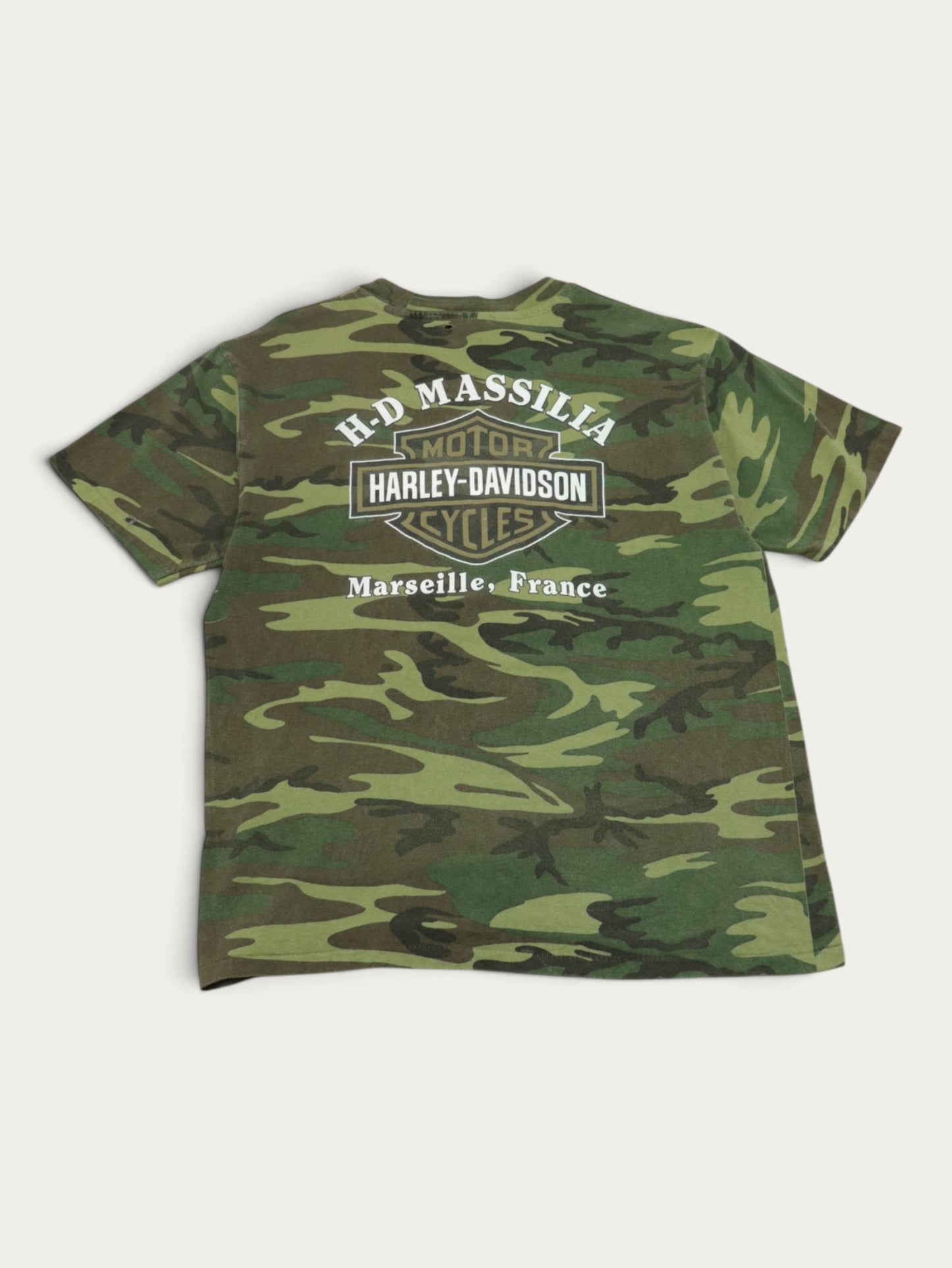 CAMISETA HARLEY DADVIDSON CAMO VINTAGE 00S