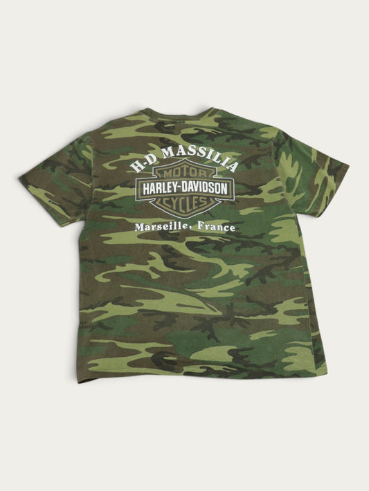 CAMISETA HARLEY DADVIDSON CAMO VINTAGE 00S