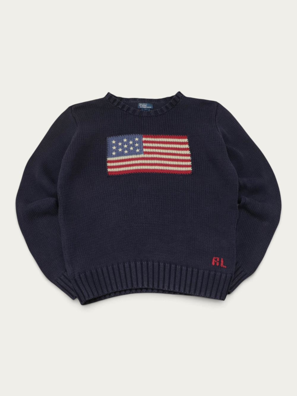 JERSEY RALPH LAUREN AMERICAN FLAG VINTAGE 00S