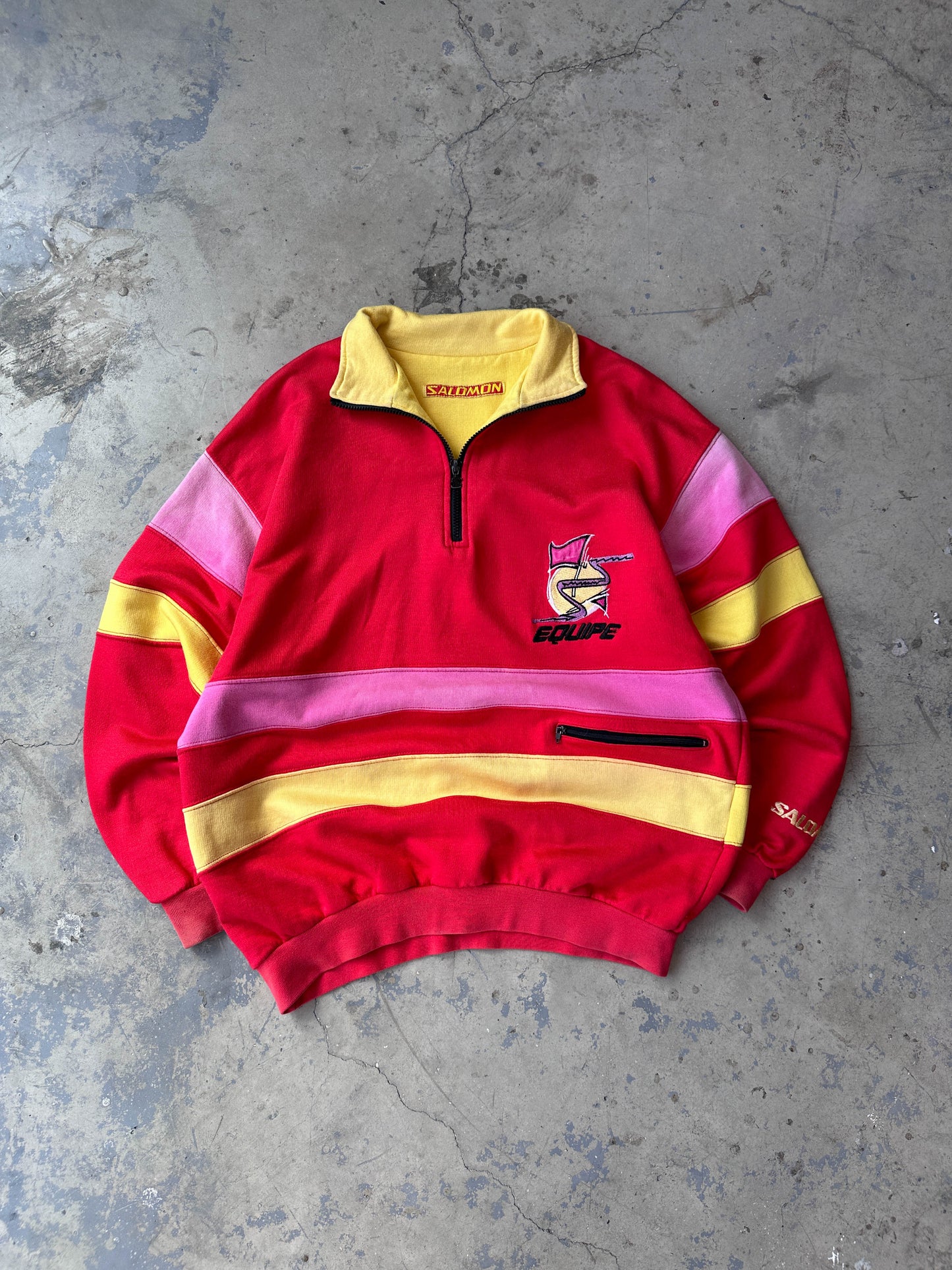 Sudadera Salomon vintage 90s