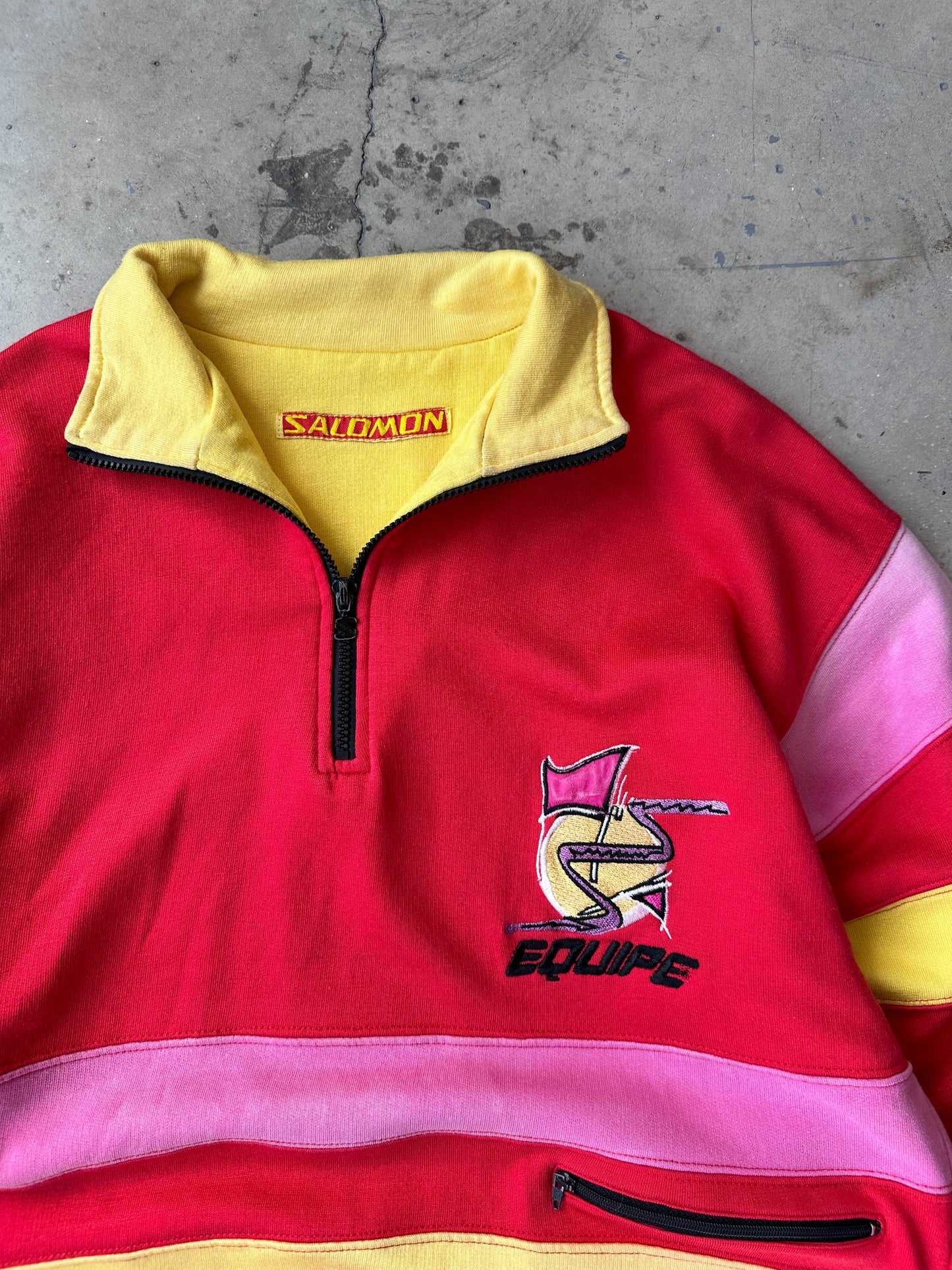 Sudadera Salomon vintage 90s