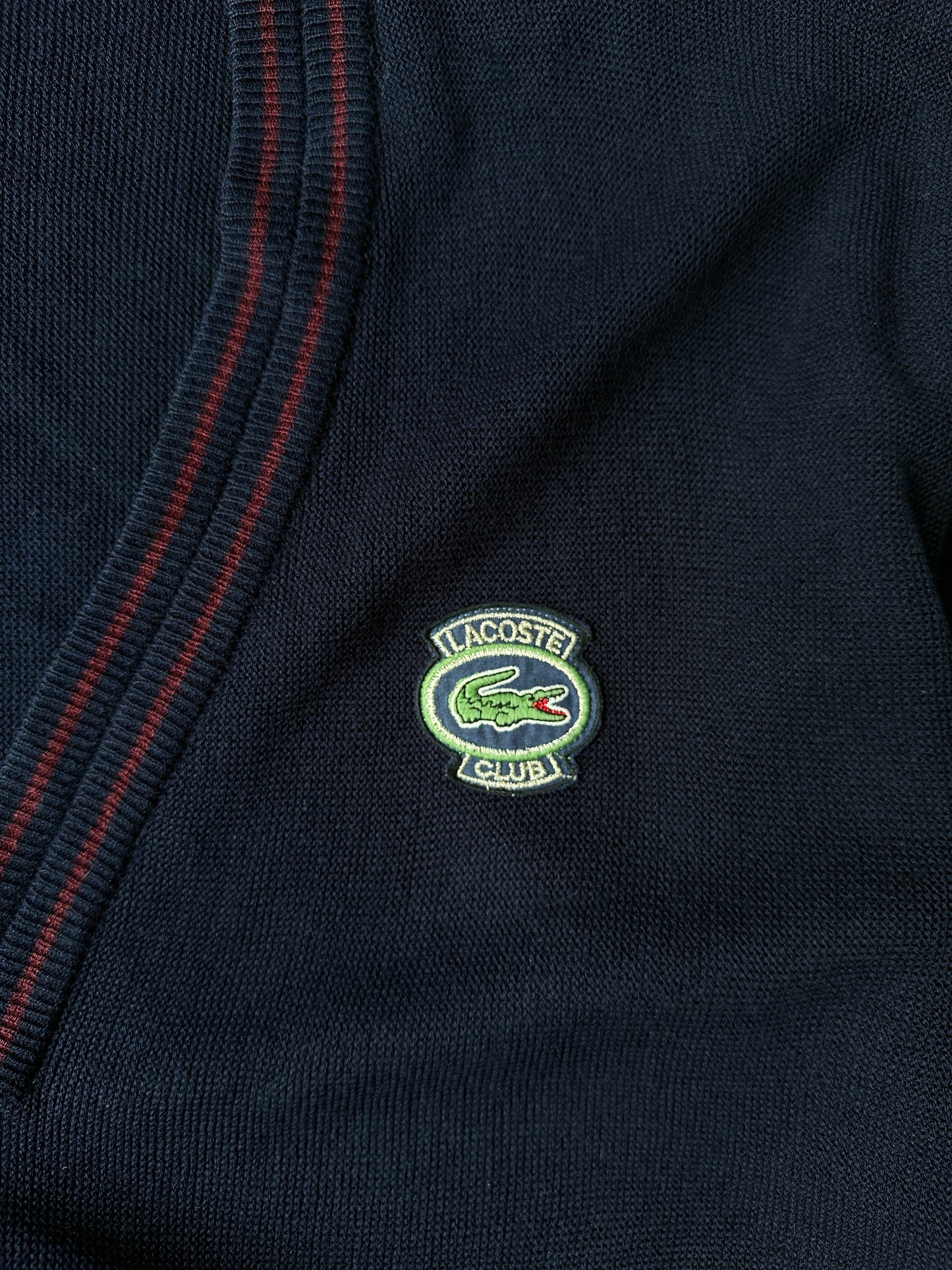 Cardigan Lacoste vintage