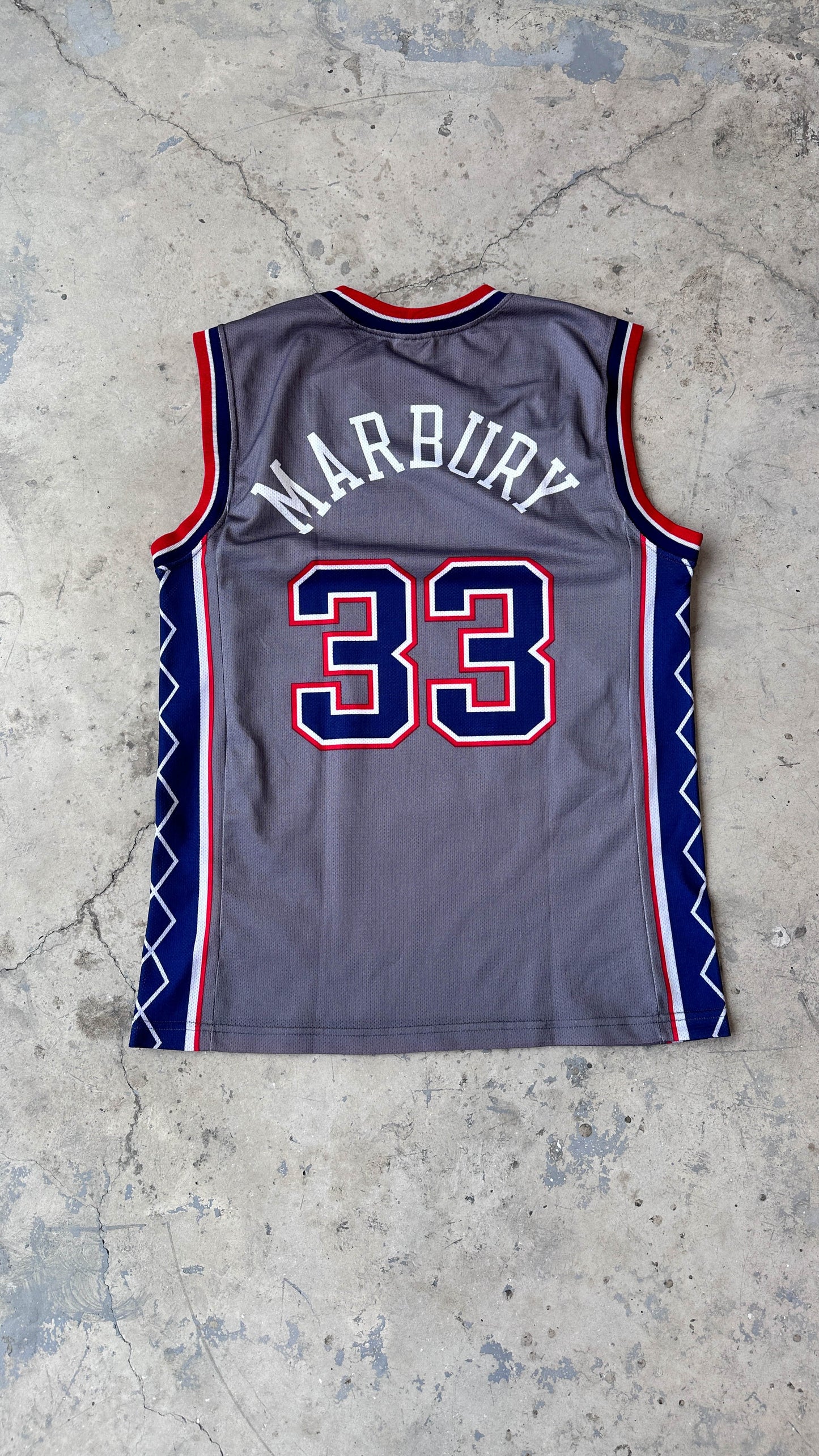 Camiseta Champion NBA New Jersey Nets Stephon Marbury #33