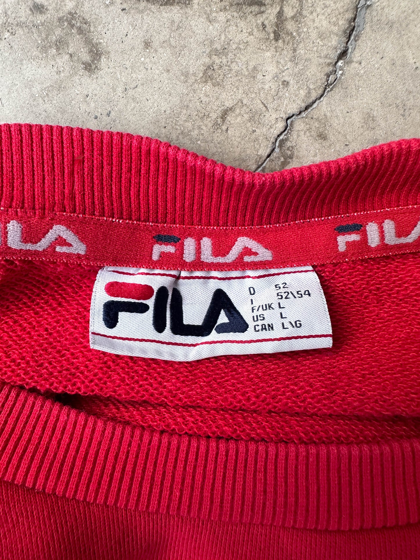 Sudadera Fila vintage