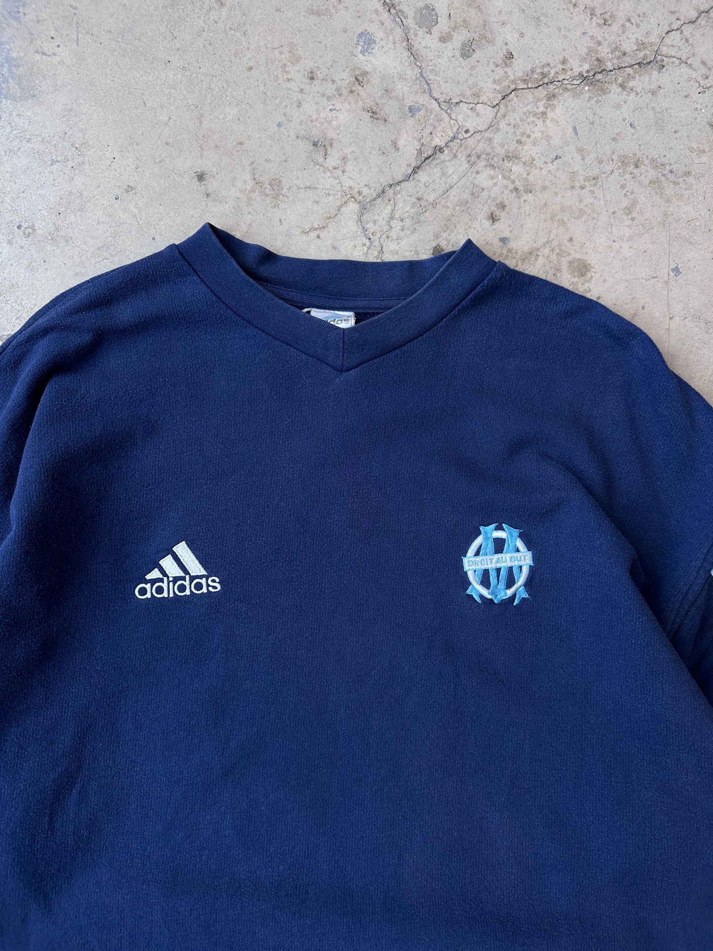 Sudadera Adidas Olympique de Marsella vintage 90s