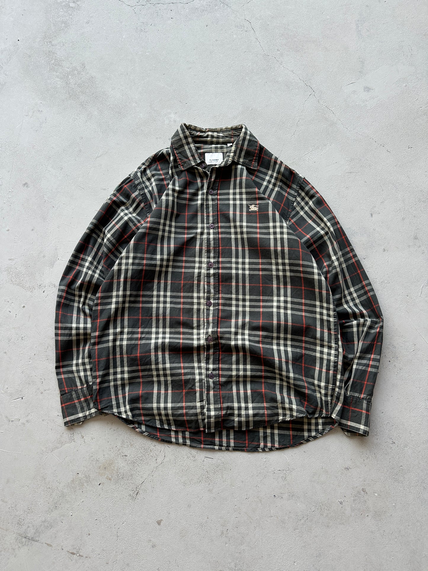 Camisa Burberry vintage