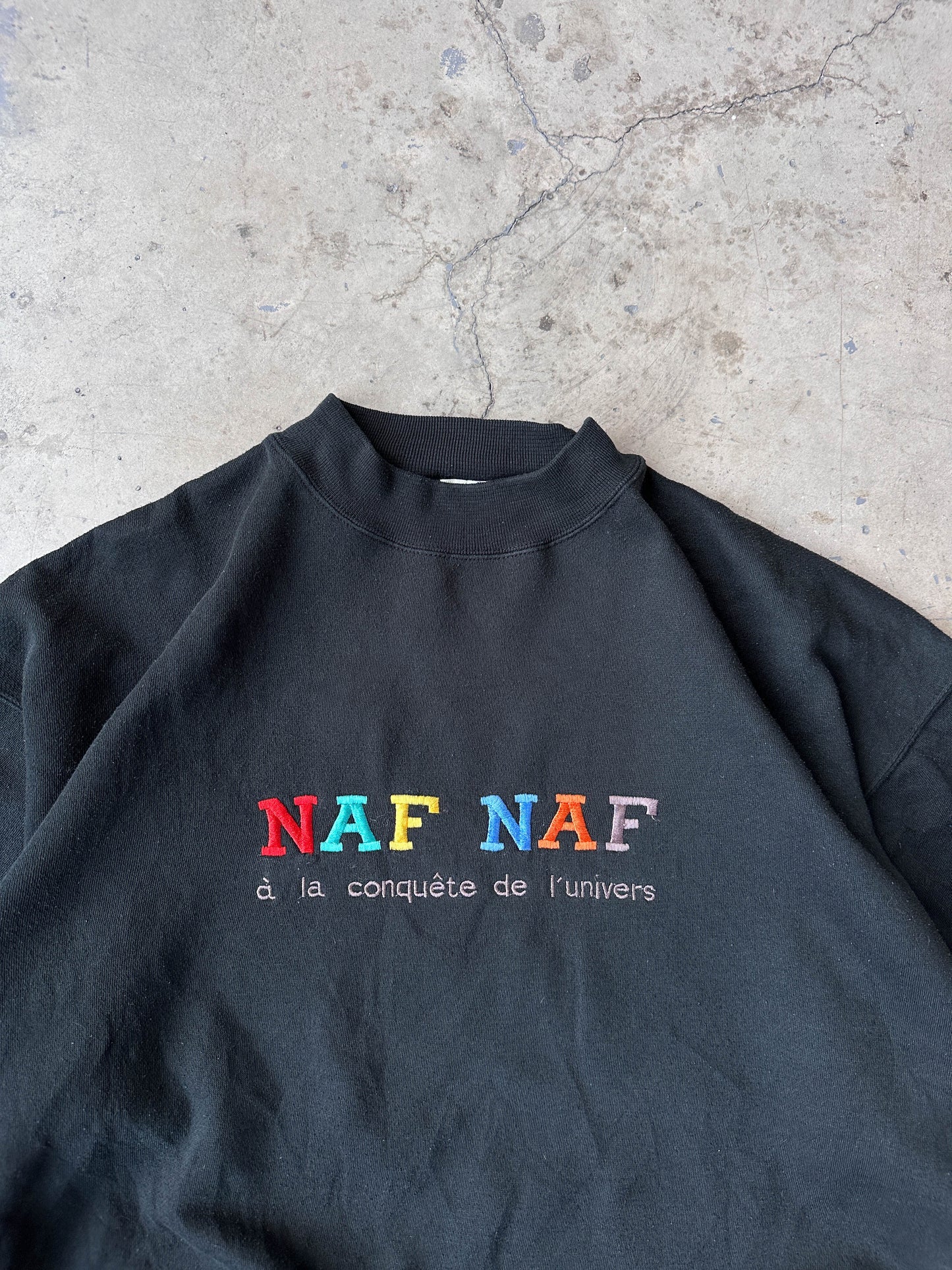 Sudadera NAF-NAF vintage 90s