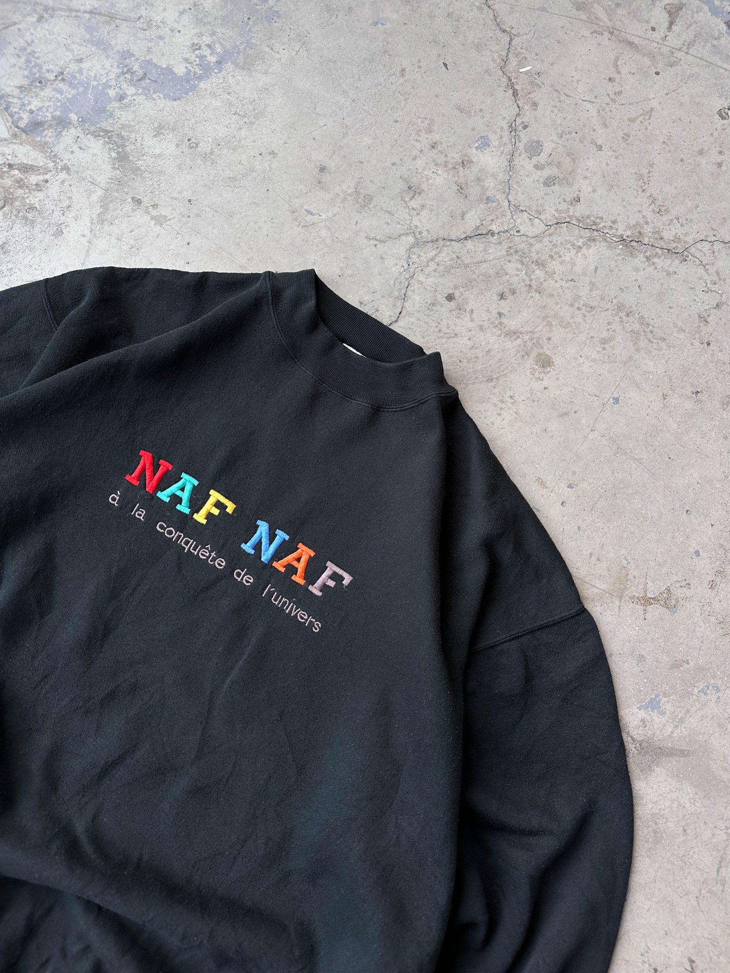 Sudadera NAF-NAF vintage 90s