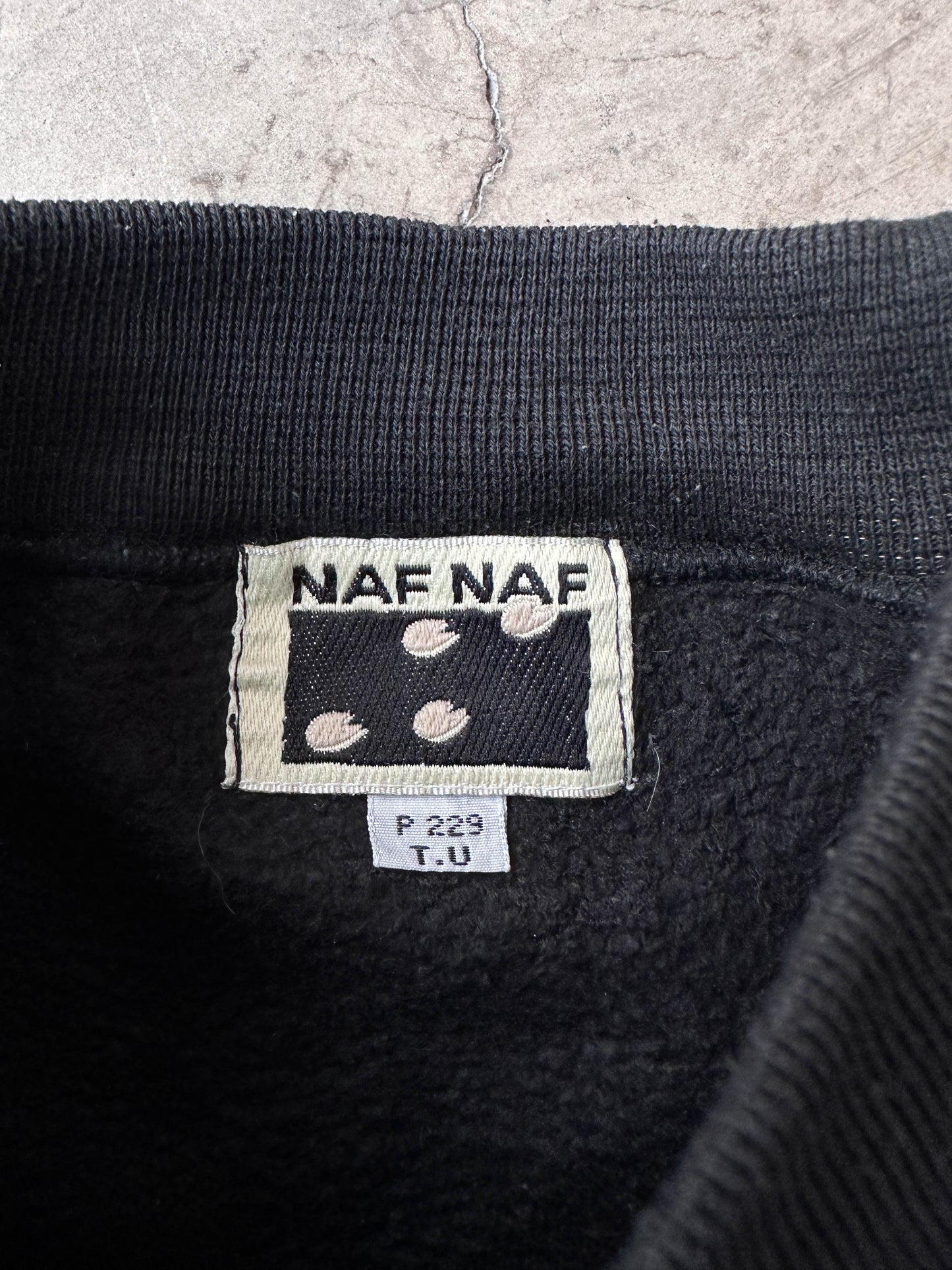 Sudadera NAF-NAF vintage 90s