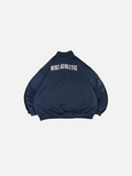 Chaqueta deportiva vintage Nike Athletic azul marino de Alabama Vintage con diseño de espalda