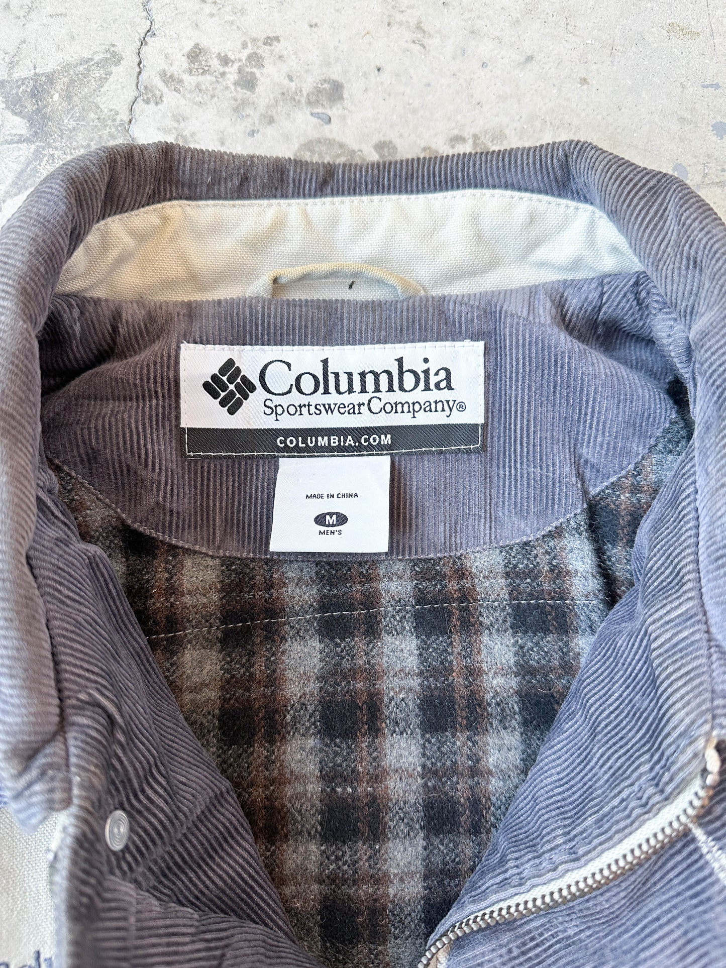 Chaqueta Columbia detroit vintage