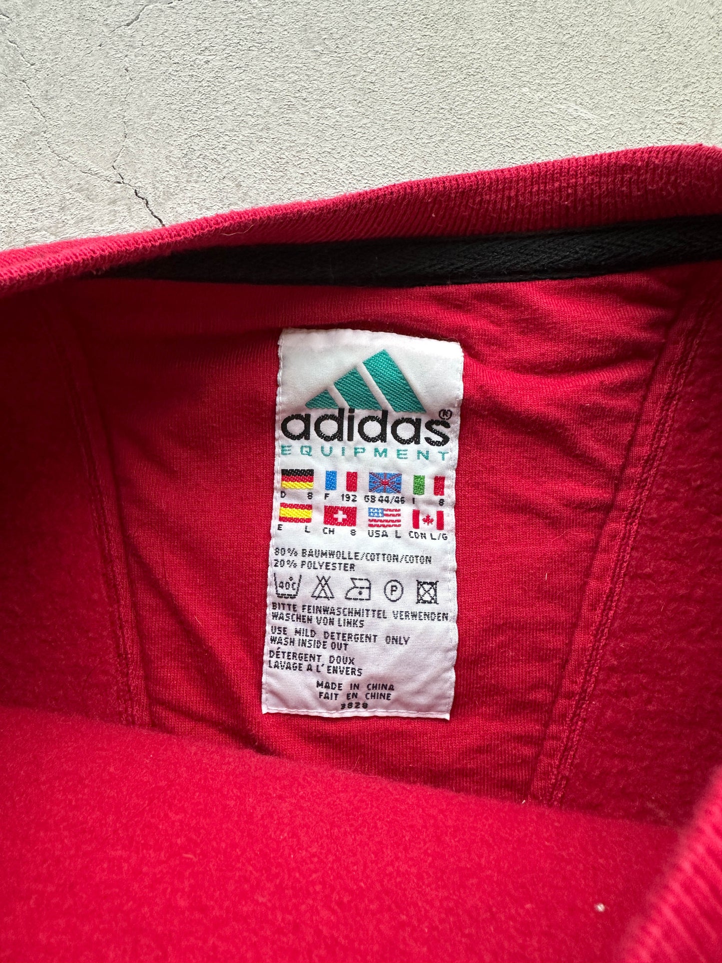 Sudadera Adidas Equipment vintage 90s