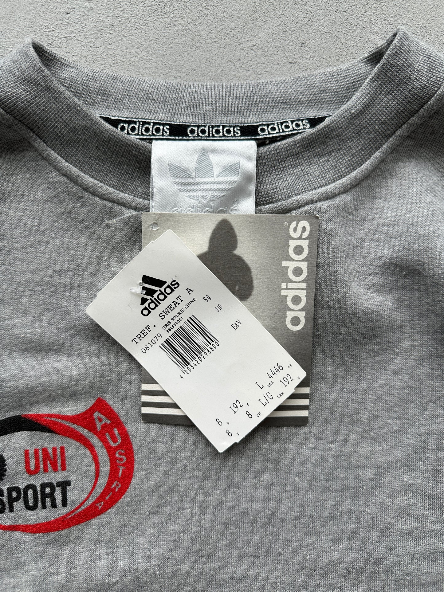 Sudadera Adidas vintage 80s DeadStock