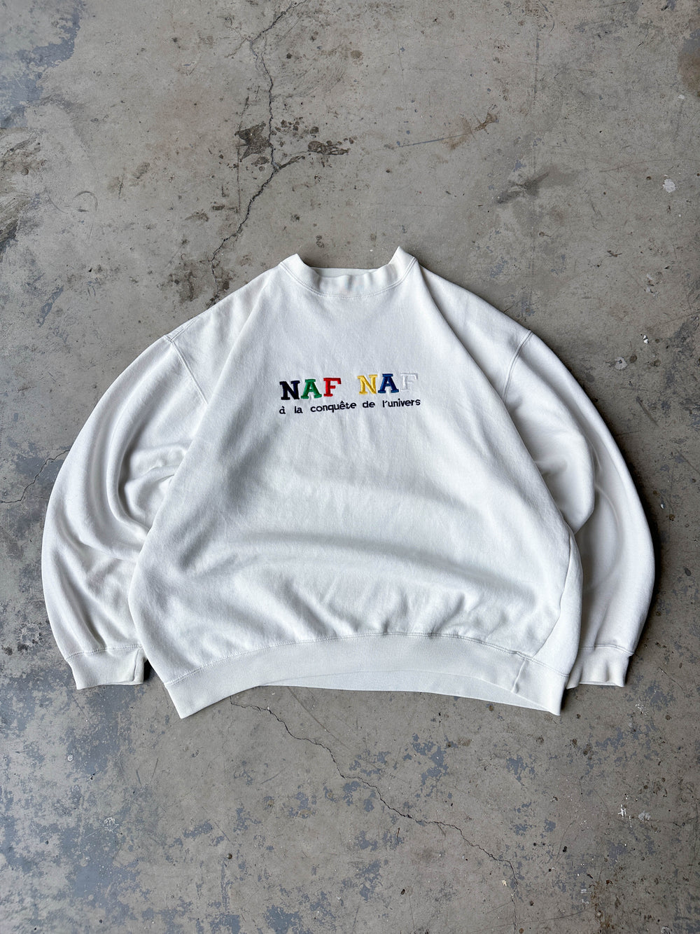 Sudadera Naf-Naf vintage 90s