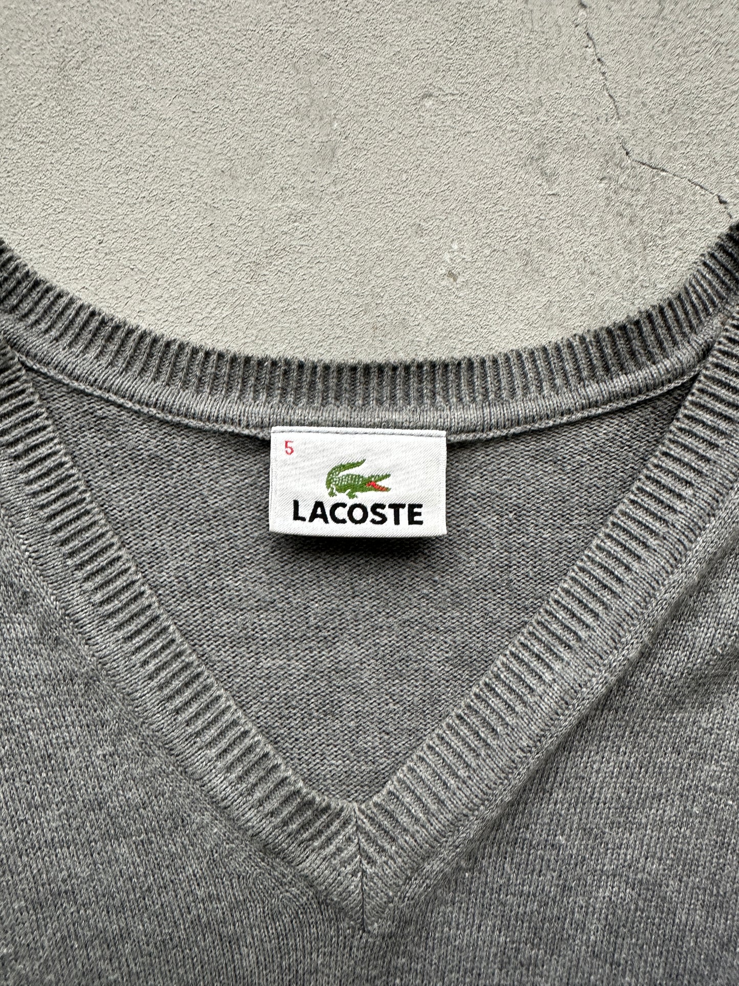 Chaleco Lacoste vintage