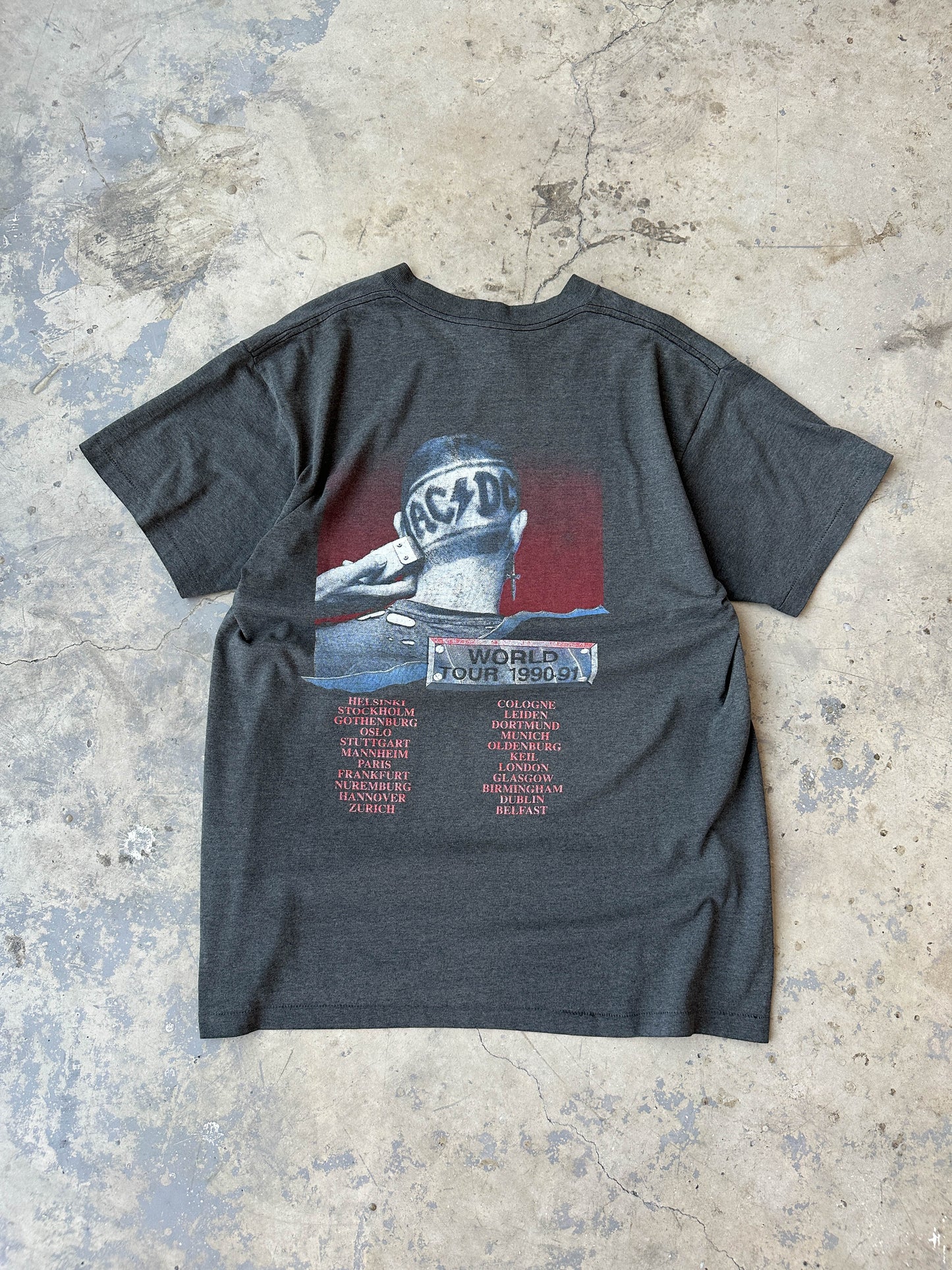AC/DC World Tour 1990-91' T-shirt