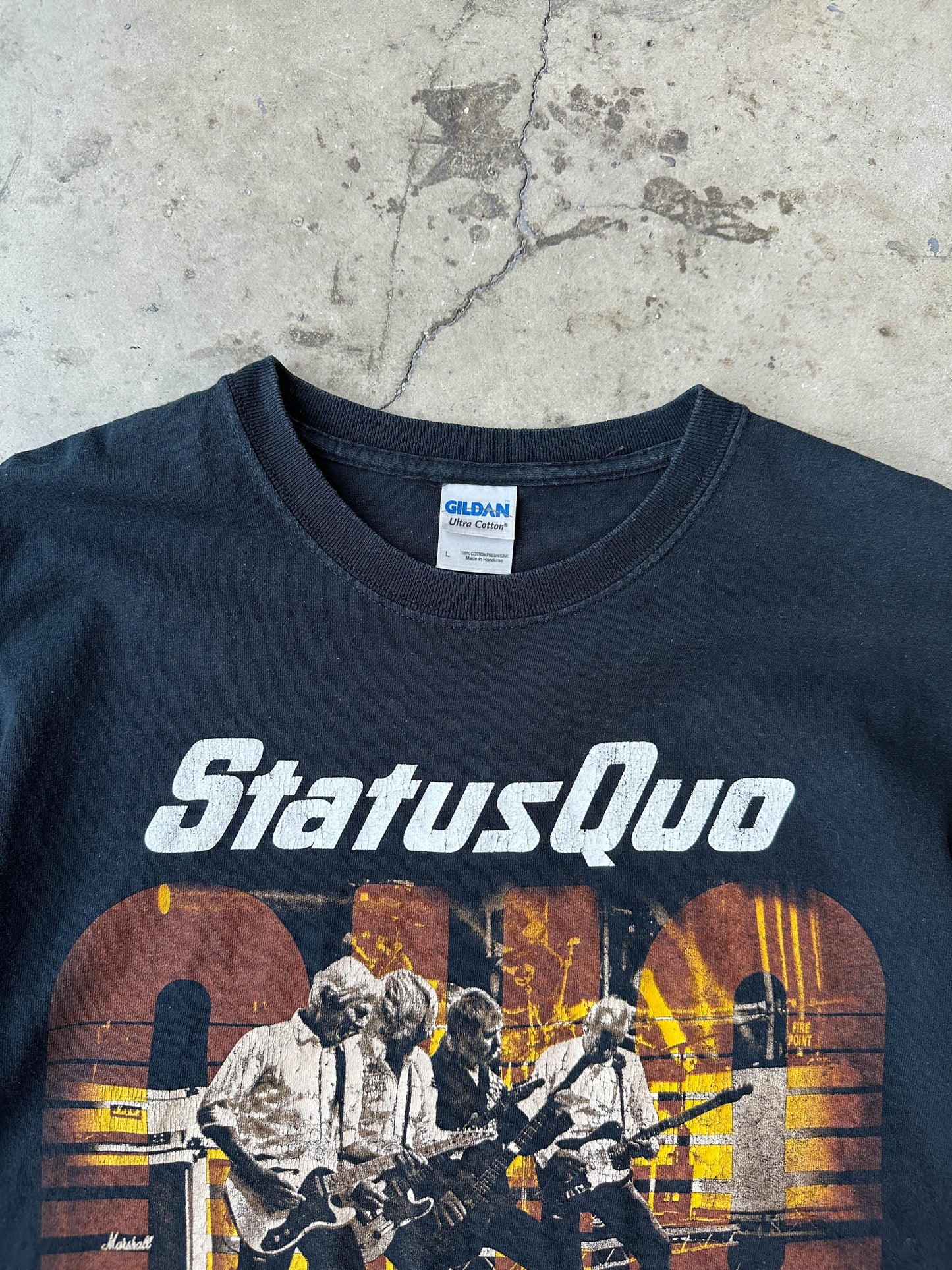 Camiseta Gildan Status Quo vintage 2011