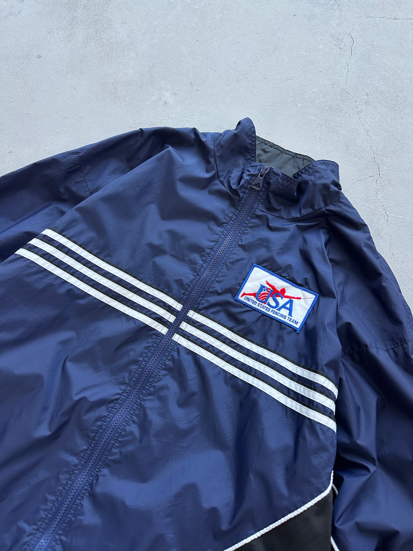 Chaqueta Adidas USA Fencing Team vintage 90s