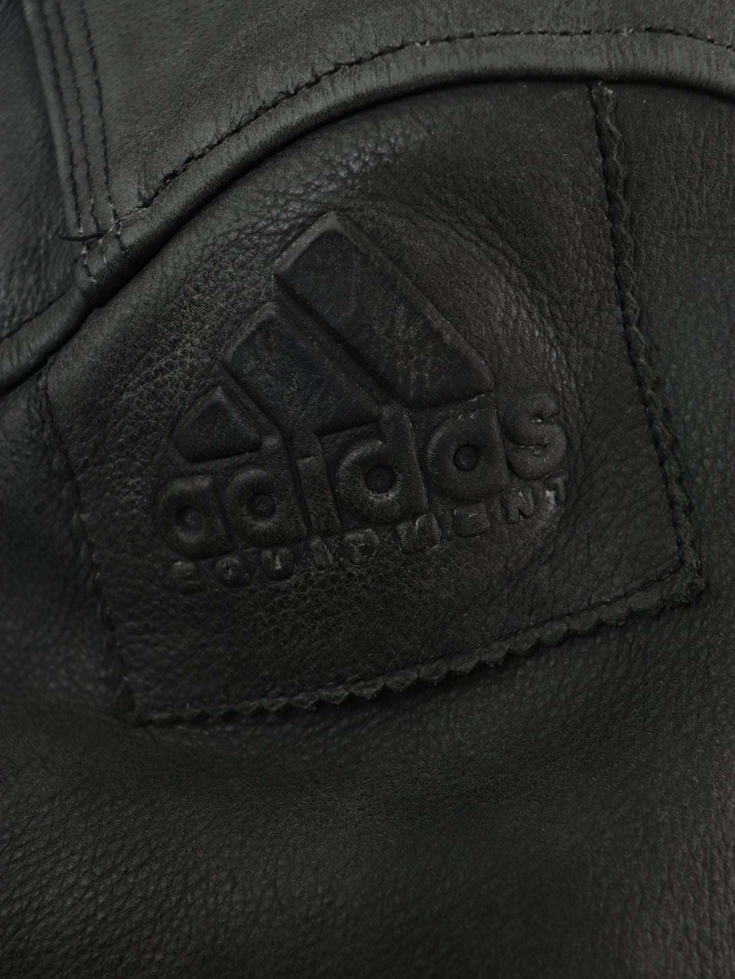 CHAQUETA CUERO ADIDAS EQUIPMENT VINTAGE 90S