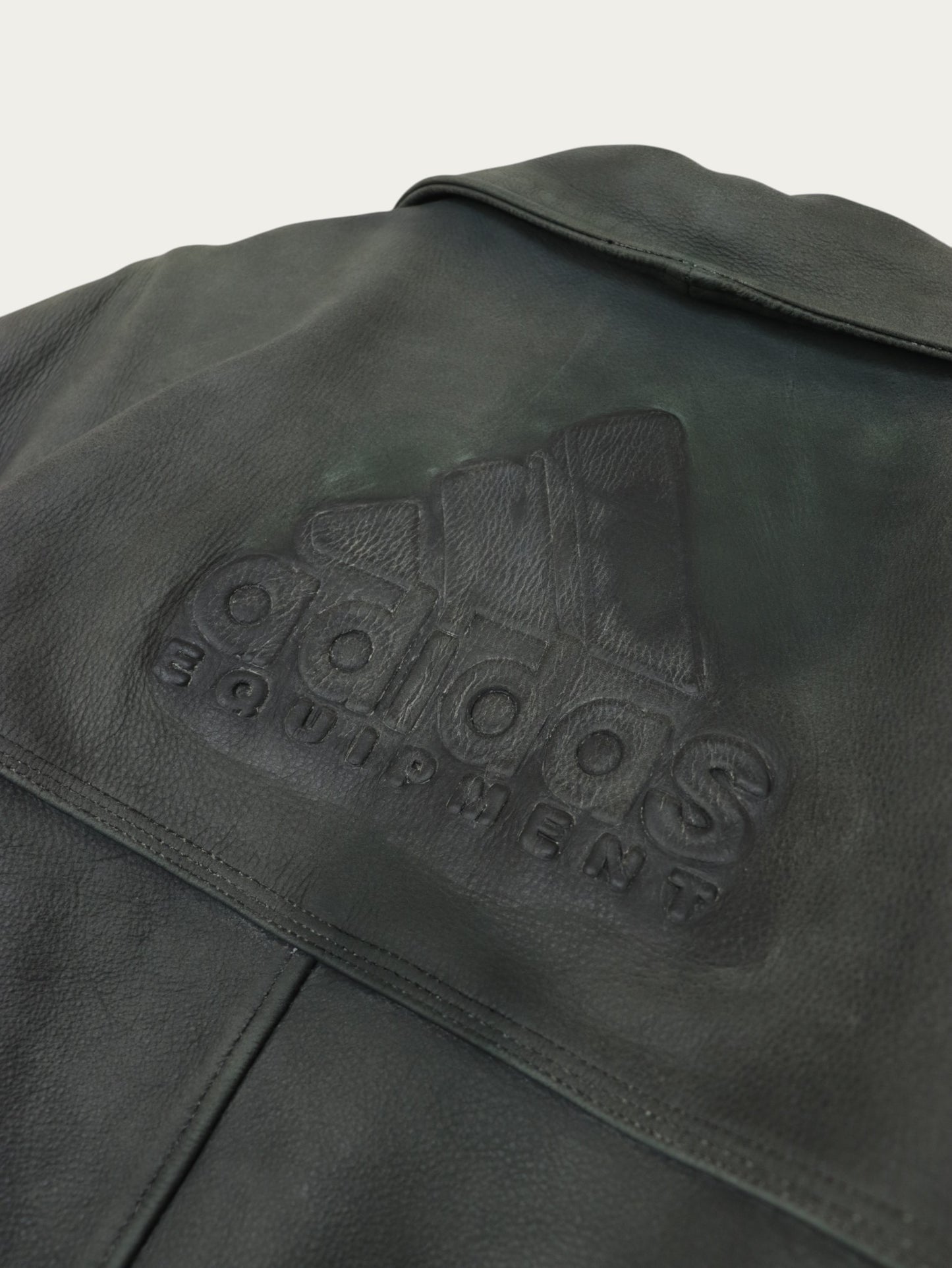 CHAQUETA CUERO ADIDAS EQUIPMENT VINTAGE 90S