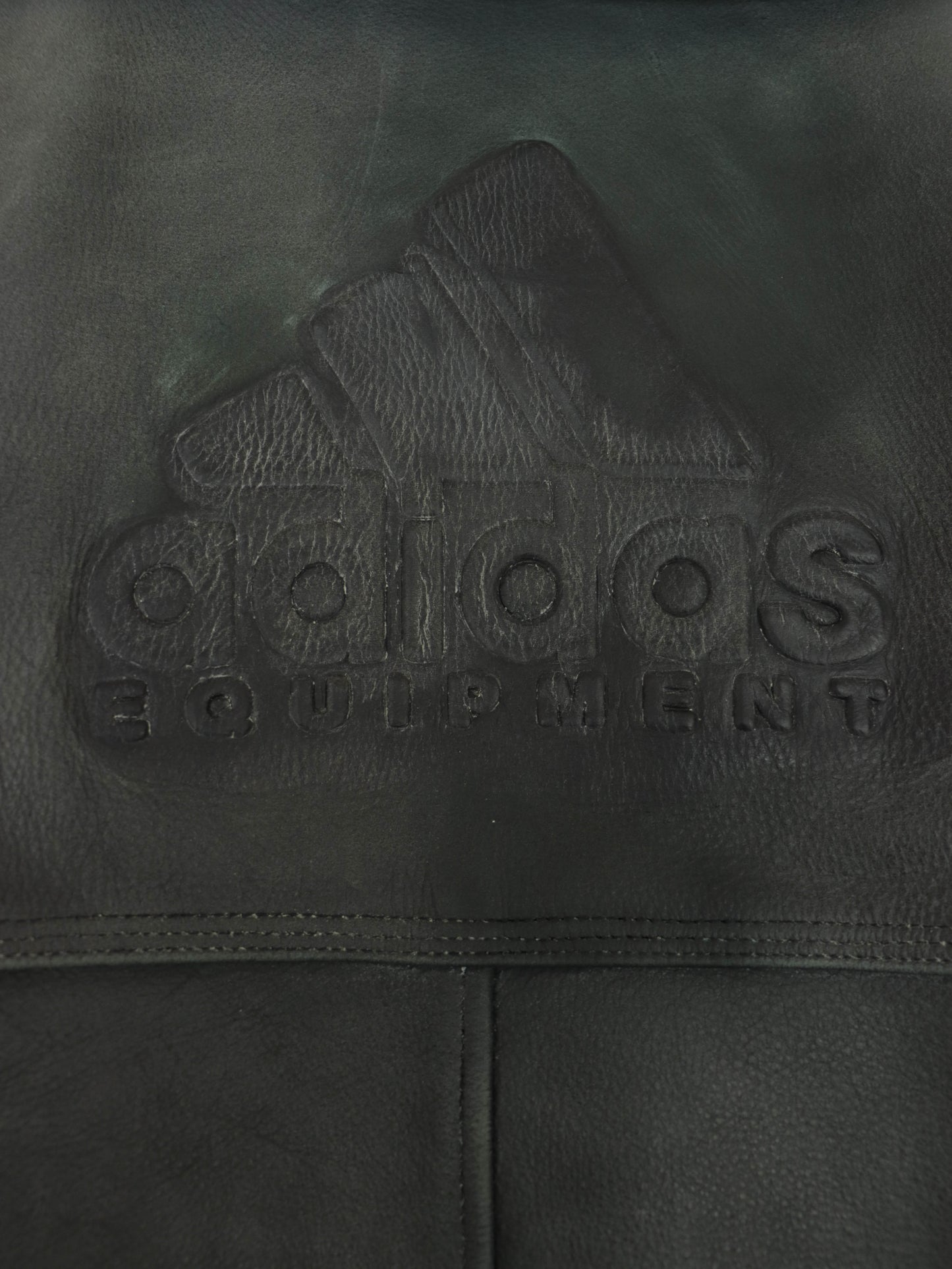 CHAQUETA CUERO ADIDAS EQUIPMENT VINTAGE 90S