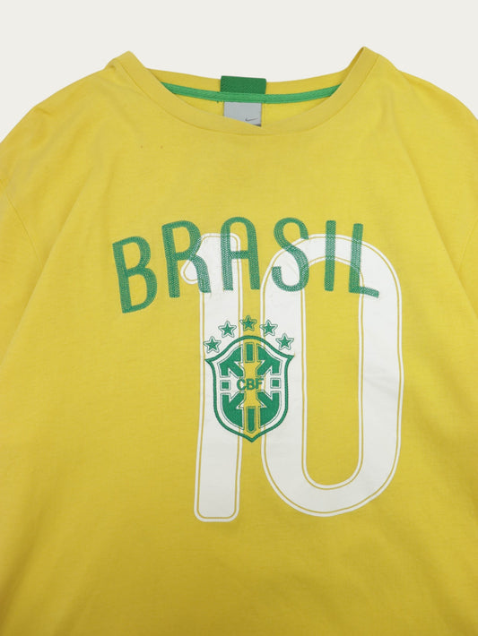 CAMISETA NIKE BRASIL VINTAGE 00S
