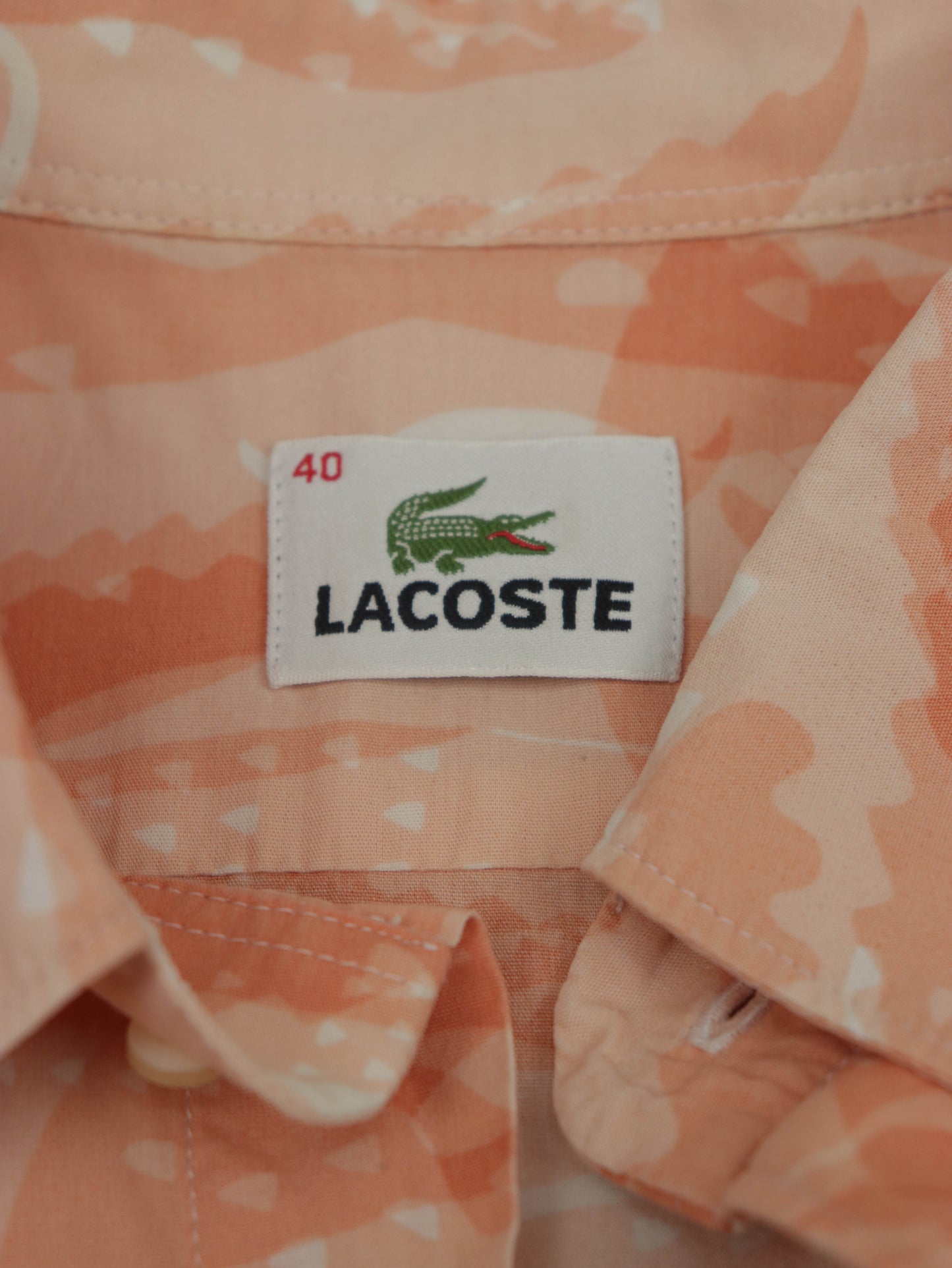 CAMISA LACOSTE VINTAGE