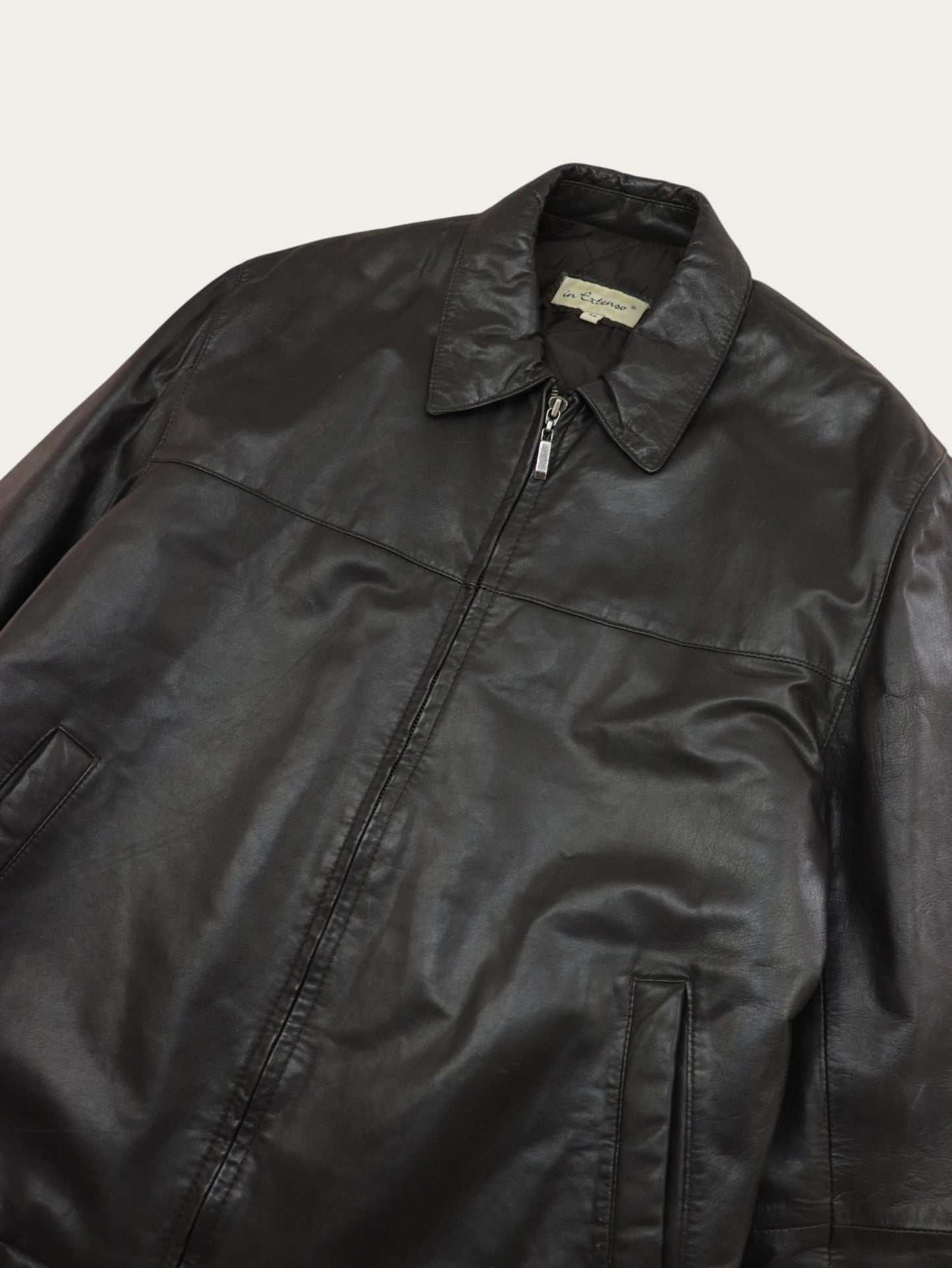 CHAQUETA CUERO VINTAGE 90S