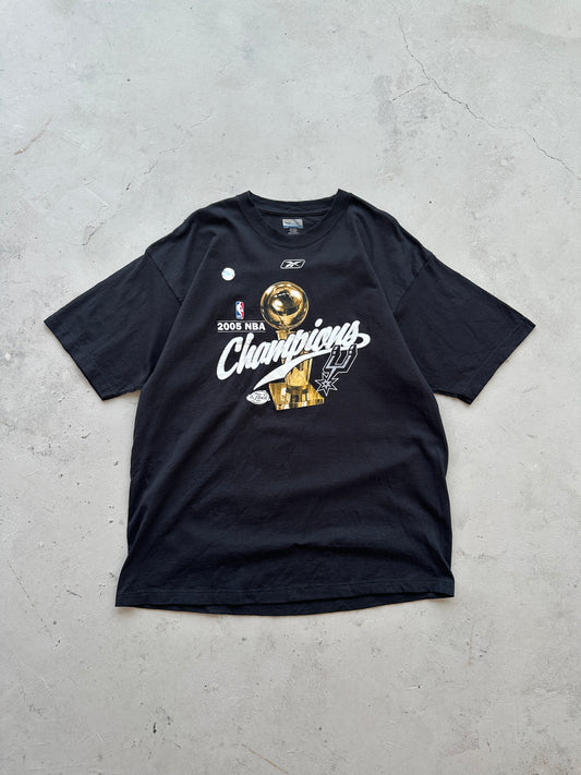 Camiseta Reebok NBA San Antonio Spurs Champions 2005