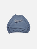 Sudadera Nike vintage azul de Alabama Vintage con logo Swoosh bordado en el pecho y estilo de los años 2000