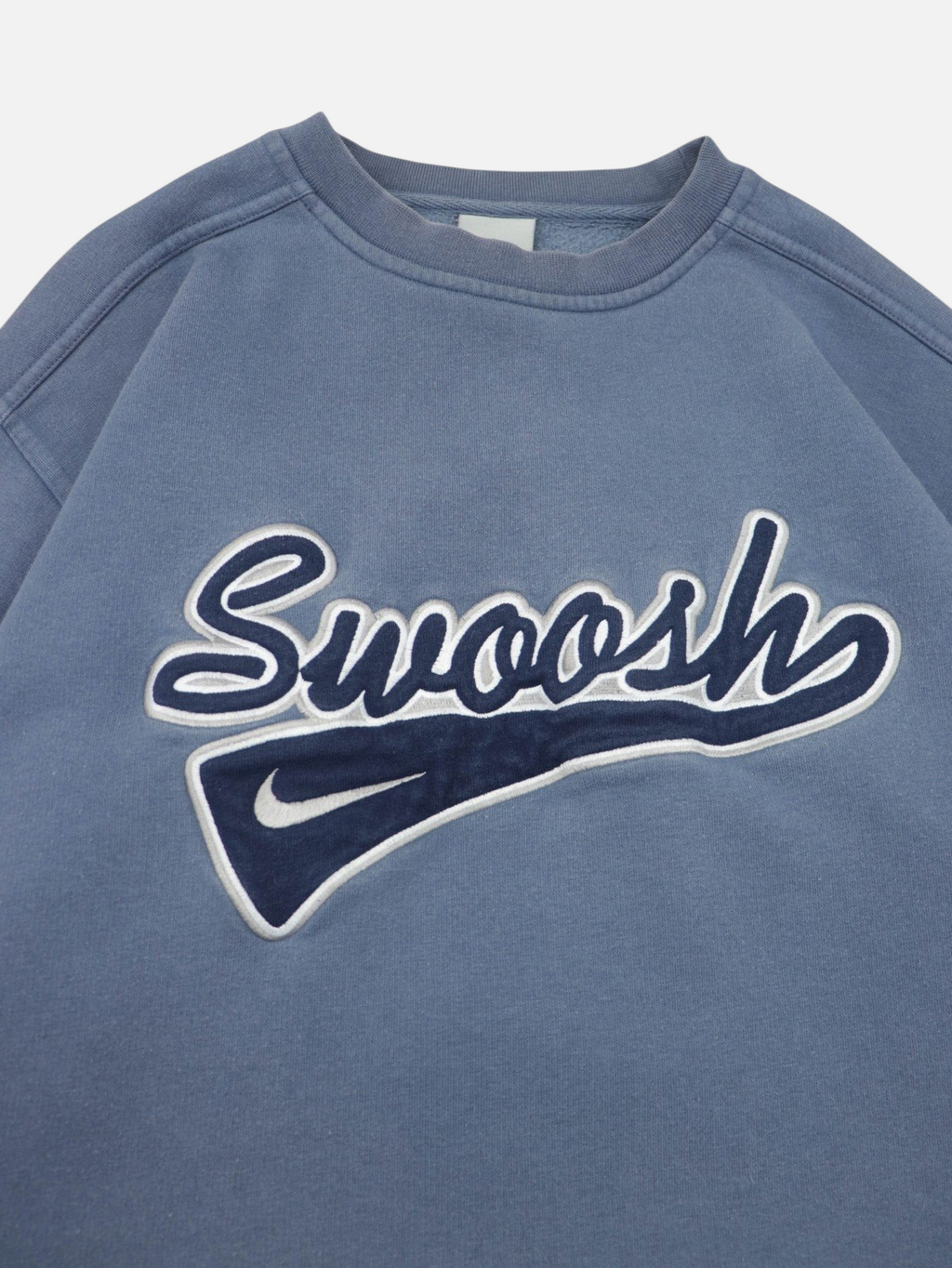 Sudadera Alabama Vintage Nike azul de los años 2000 con logo Swoosh bordado en el pecho
