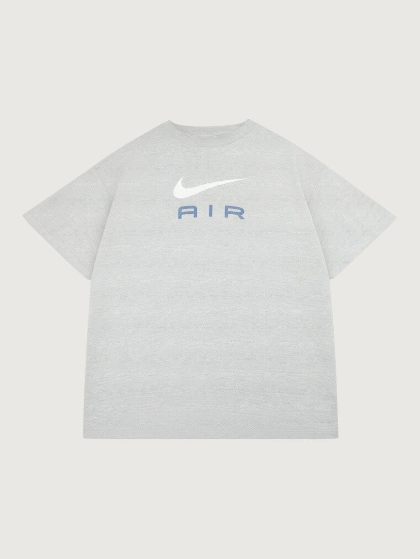 Camiseta gris Alabama Vintage Nike estilo años 90 con logo Air estampado en el pecho